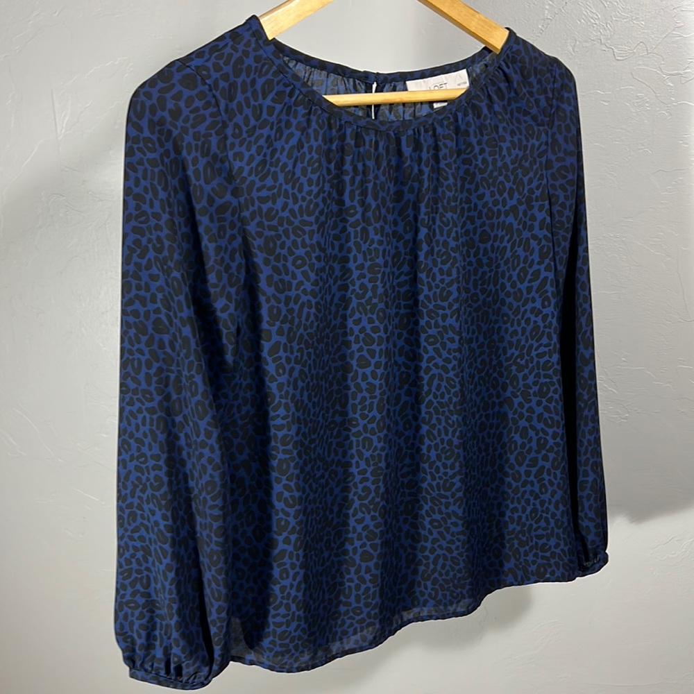 LOFT Leopard Top - Women’s S Petite